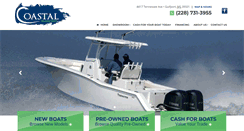 Desktop Screenshot of coastalmarinesales.com