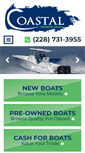 Mobile Screenshot of coastalmarinesales.com